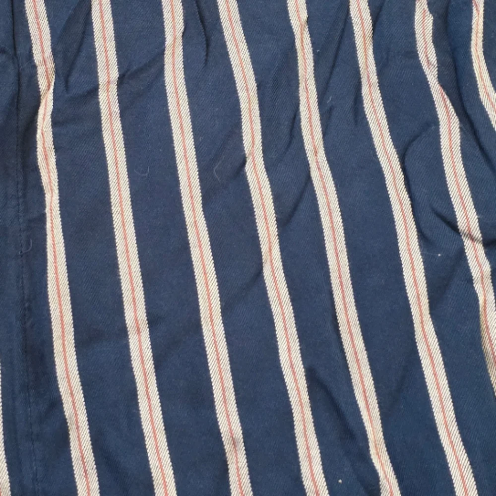 Banana Republic blue White and Red Striped‎ Gaucho Wide Leg Cropped Pants Size 6